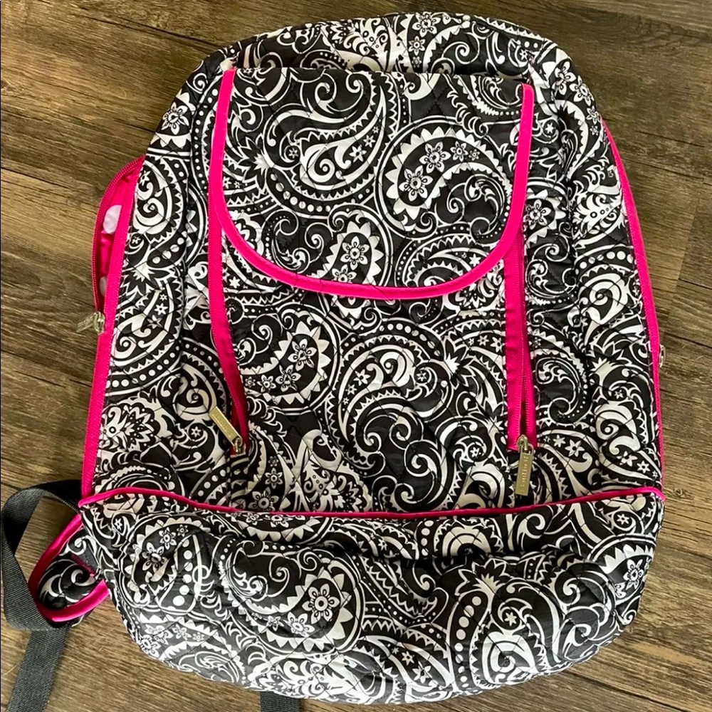Studio C Quilted Paisley Backpack